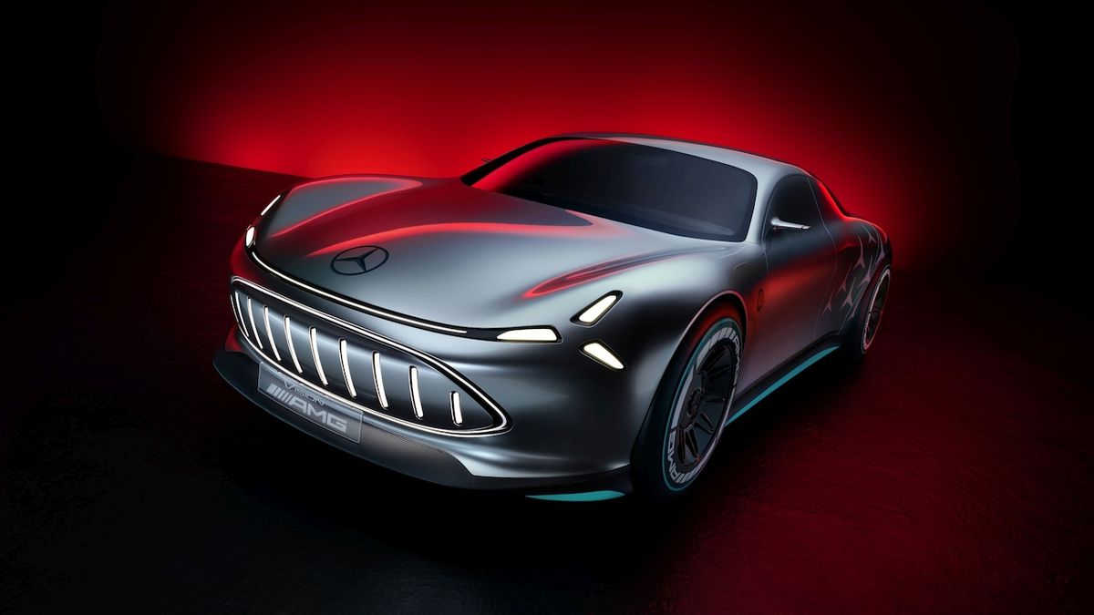 Mercedes Vision AMG: Futuristický koncept předpovídá budoucnost aut z Affalterbachu